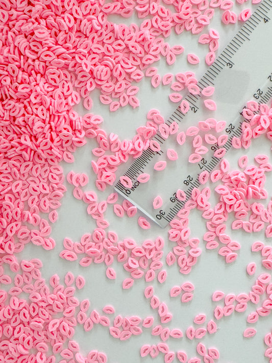 Polymer Clay Lips Pink